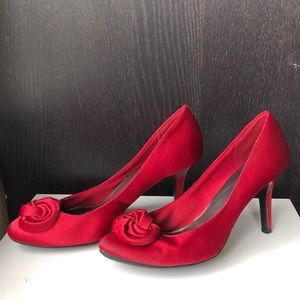 Satin Rose High Heels🌹